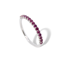 Anillo Recarlo Mujer in Oro blanco Rubino 0.43 Ct XB973/BRUB - XB973/BRUB